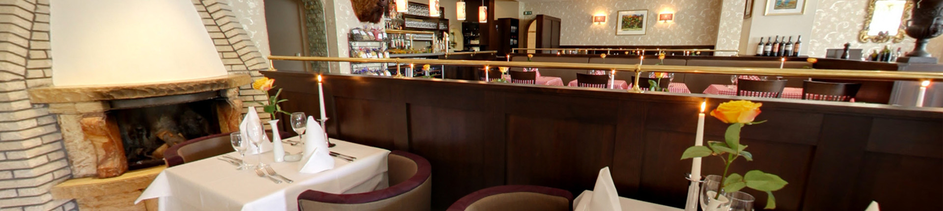 Gedeckter Tisch im Ristorante Pantalone